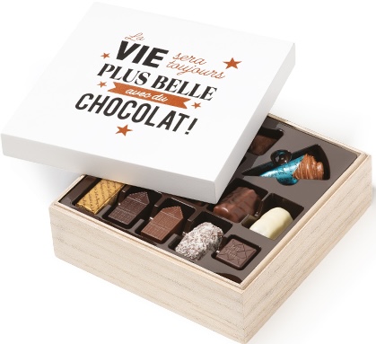 Coffret de pralinés - 345gr