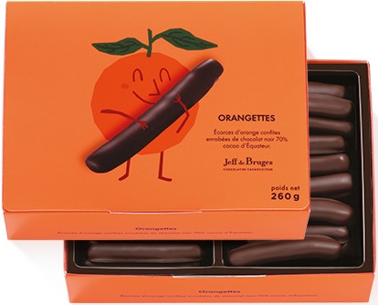 Boite orangettes - 260gr