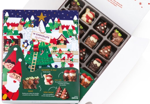 Boite de sujets de Noël - 245gr