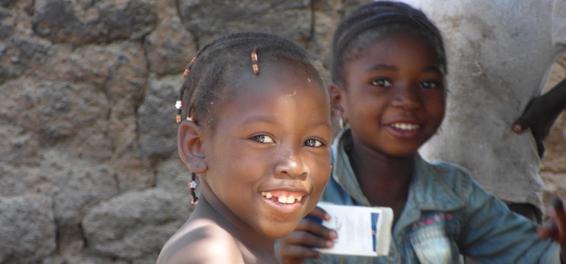 Girl in Burkina Faso